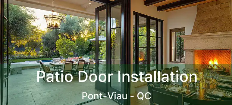 Patio Door Installation Pont-Viau - QC