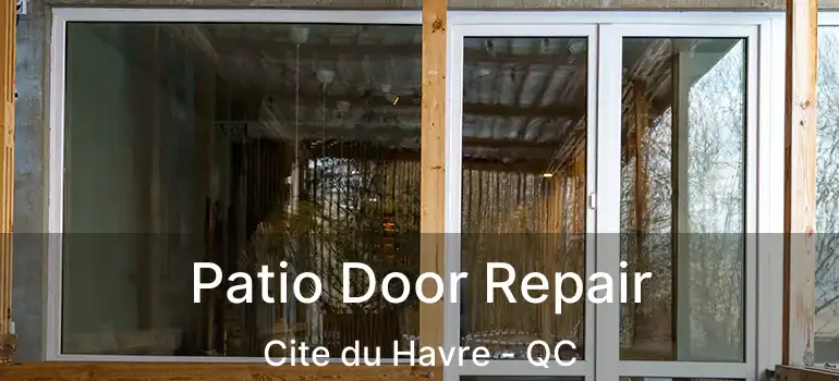  Patio Door Repair Cite du Havre - QC