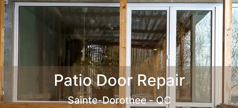  Patio Door Repair Sainte-Dorothee - QC