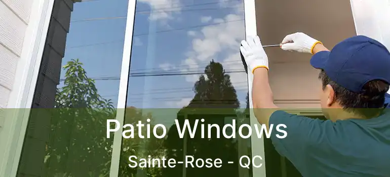  Patio Windows Sainte-Rose - QC
