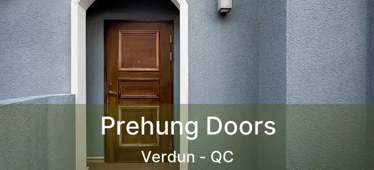  Prehung Doors Verdun - QC
