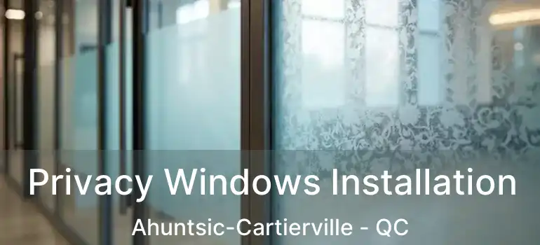  Privacy Windows Installation Ahuntsic-Cartierville - QC