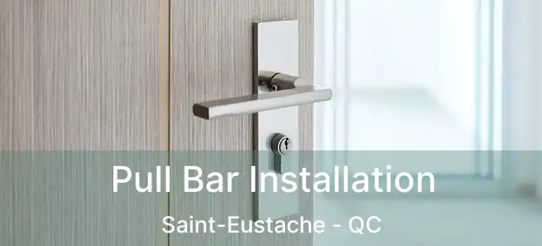  Pull Bar Installation Saint-Eustache - QC