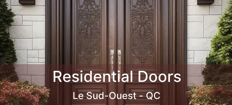  Residential Doors Le Sud-Ouest - QC