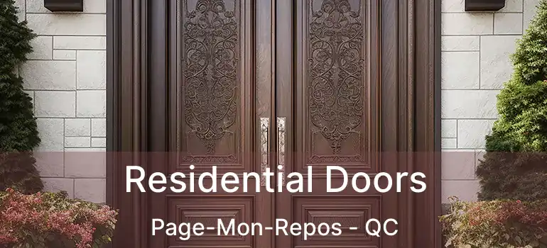  Residential Doors Page-Mon-Repos - QC