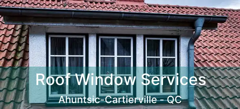  Roof Window Services Ahuntsic-Cartierville - QC