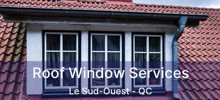  Roof Window Services Le Sud-Ouest - QC