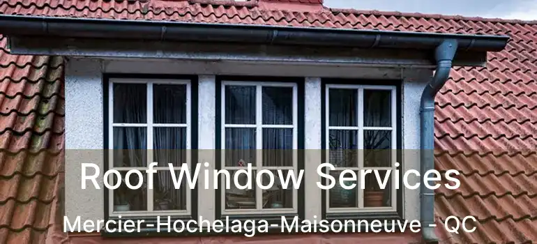  Roof Window Services Mercier-Hochelaga-Maisonneuve - QC