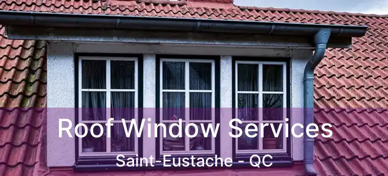  Roof Window Services Saint-Eustache - QC