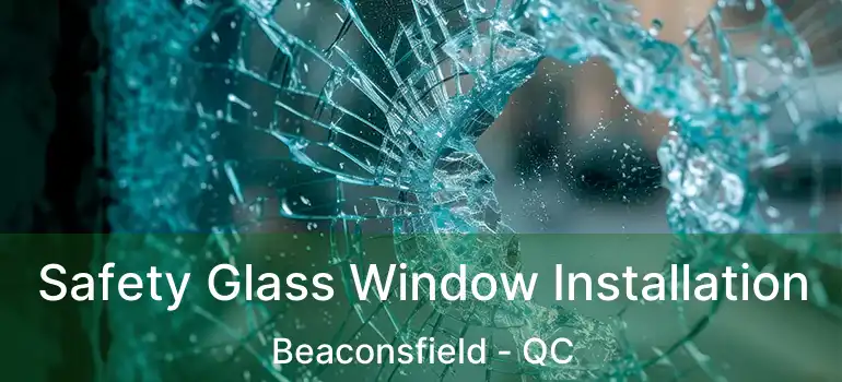  Safety Glass Window Installation Beaconsfield - QC