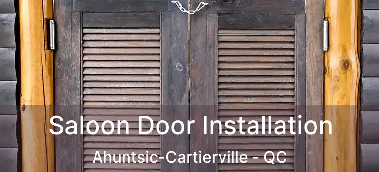  Saloon Door Installation Ahuntsic-Cartierville - QC