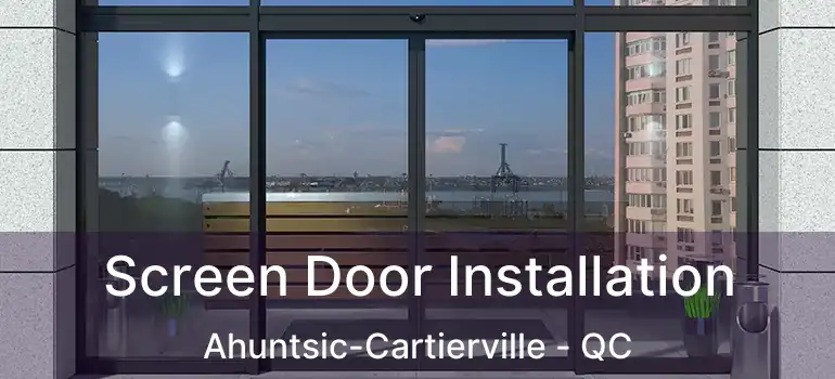  Screen Door Installation Ahuntsic-Cartierville - QC