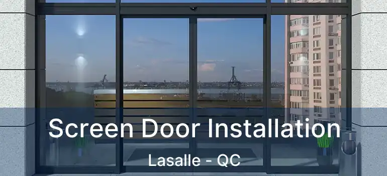  Screen Door Installation Lasalle - QC