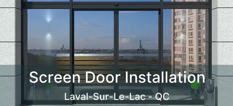  Screen Door Installation Laval-Sur-Le-Lac - QC