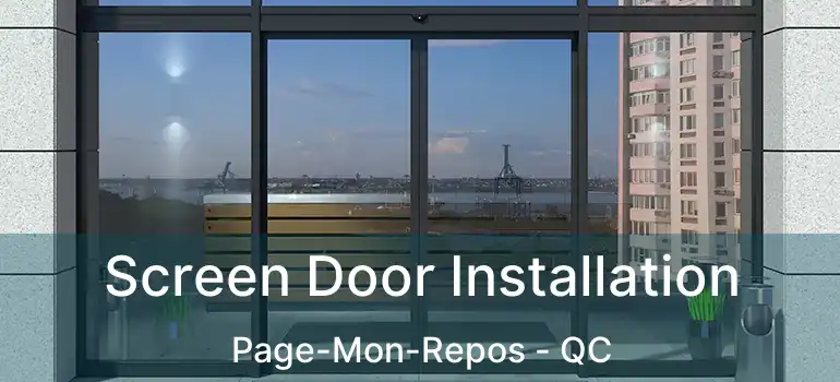  Screen Door Installation Page-Mon-Repos - QC