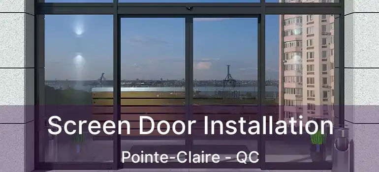  Screen Door Installation Pointe-Claire - QC