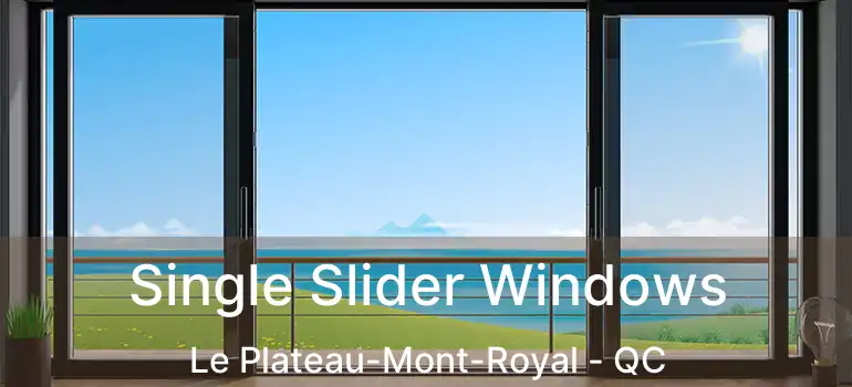  Single Slider Windows Le Plateau-Mont-Royal - QC