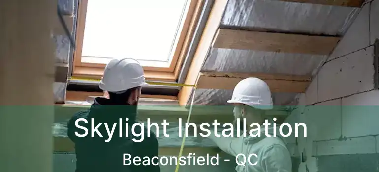  Skylight Installation Beaconsfield - QC