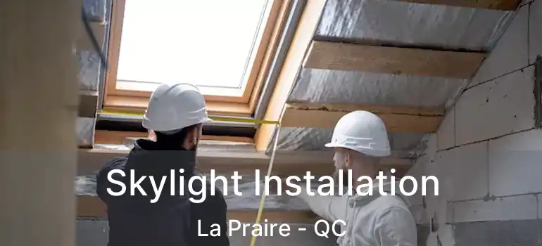  Skylight Installation La Praire - QC