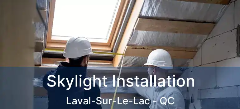  Skylight Installation Laval-Sur-Le-Lac - QC