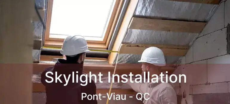  Skylight Installation Pont-Viau - QC
