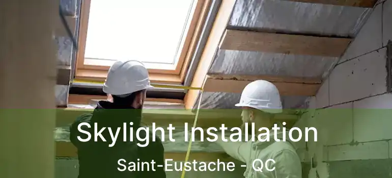  Skylight Installation Saint-Eustache - QC