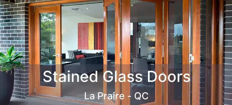  Stained Glass Doors La Praire - QC