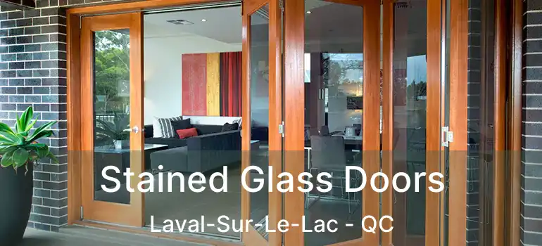  Stained Glass Doors Laval-Sur-Le-Lac - QC
