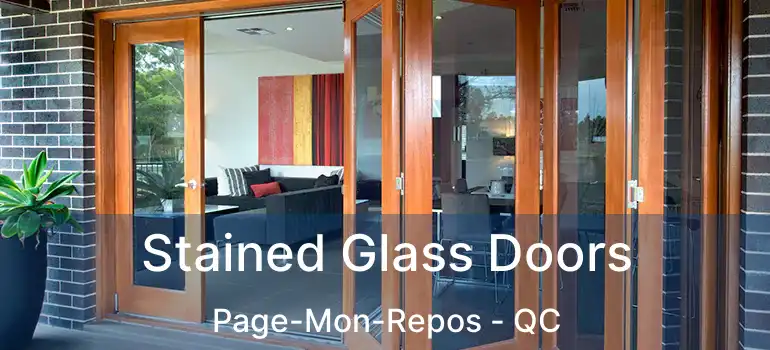  Stained Glass Doors Page-Mon-Repos - QC