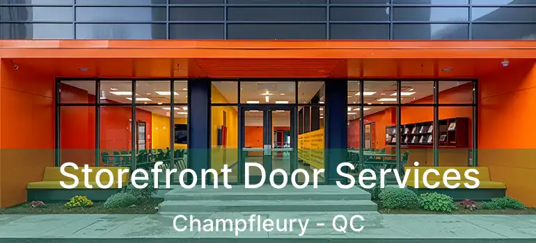  Storefront Door Services Champfleury - QC
