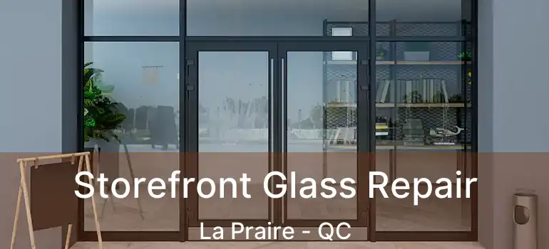  Storefront Glass Repair La Praire - QC