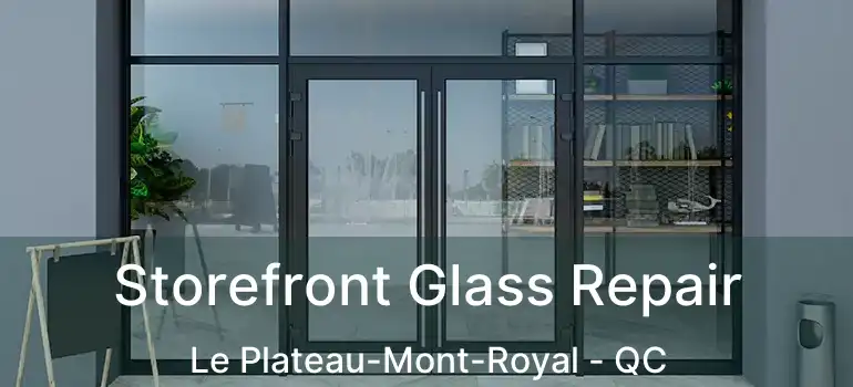  Storefront Glass Repair Le Plateau-Mont-Royal - QC