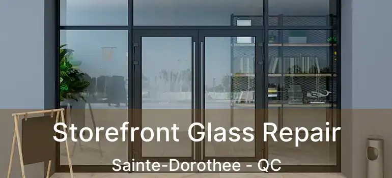  Storefront Glass Repair Sainte-Dorothee - QC