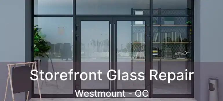 Storefront Glass Repair Westmount - QC