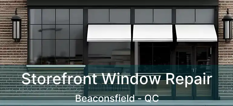 Storefront Window Repair Beaconsfield - QC