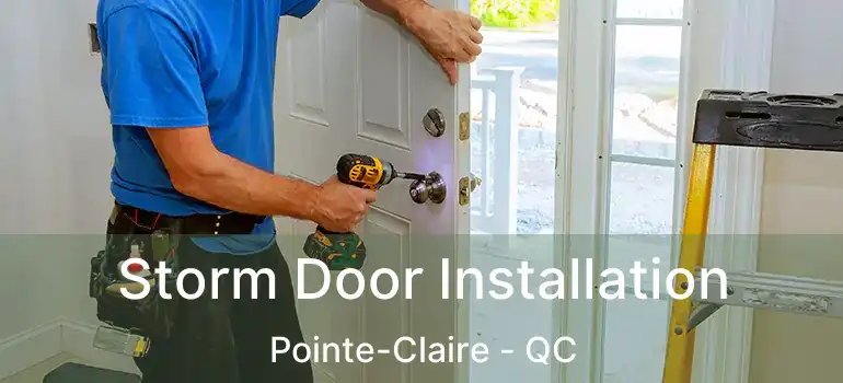  Storm Door Installation Pointe-Claire - QC