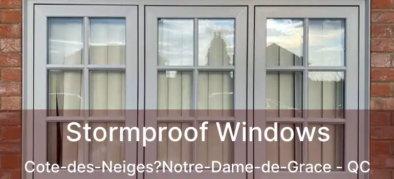  Stormproof Windows Cote-des-Neiges?Notre-Dame-de-Grace - QC