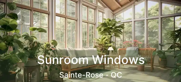  Sunroom Windows Sainte-Rose - QC