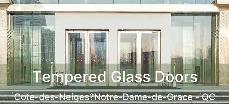  Tempered Glass Doors Cote-des-Neiges?Notre-Dame-de-Grace - QC