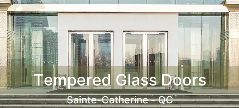  Tempered Glass Doors Sainte-Catherine - QC