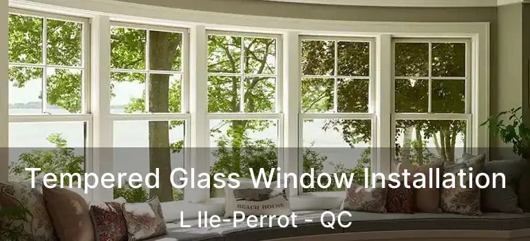  Tempered Glass Window Installation L Ile-Perrot - QC