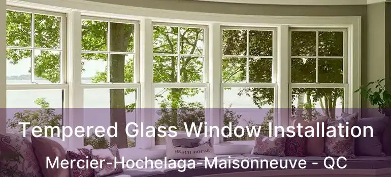  Tempered Glass Window Installation Mercier-Hochelaga-Maisonneuve - QC