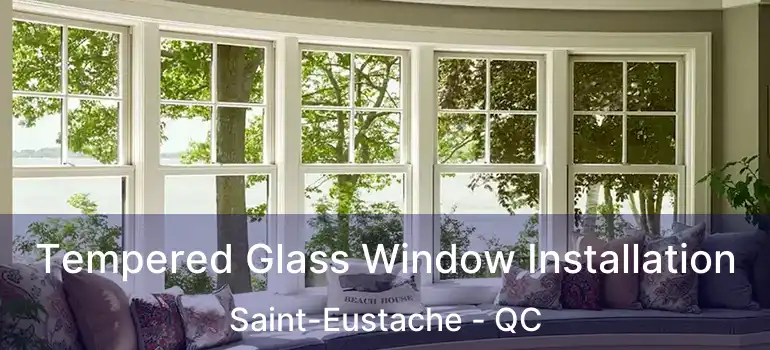  Tempered Glass Window Installation Saint-Eustache - QC