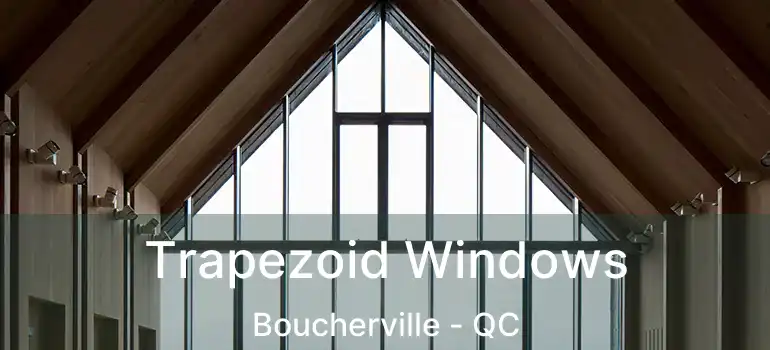  Trapezoid Windows Boucherville - QC