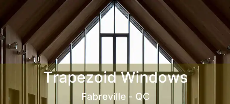  Trapezoid Windows Fabreville - QC