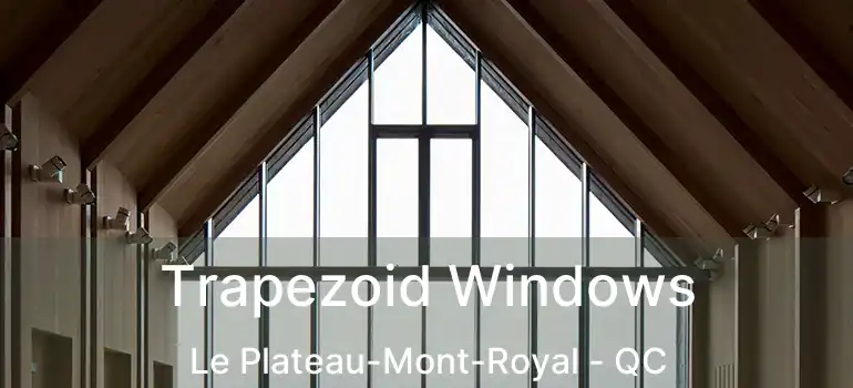  Trapezoid Windows Le Plateau-Mont-Royal - QC