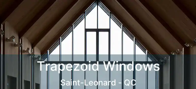  Trapezoid Windows Saint-Leonard - QC