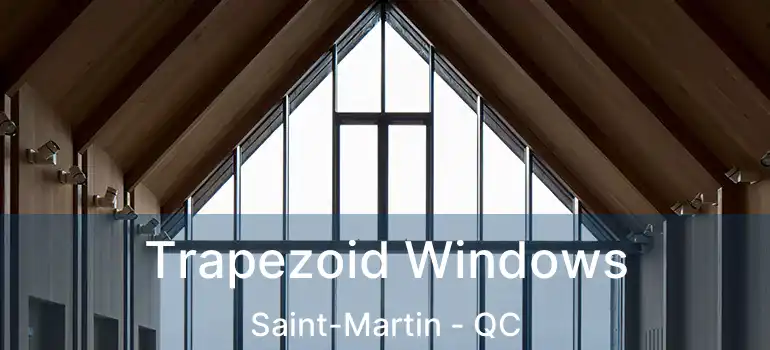  Trapezoid Windows Saint-Martin - QC