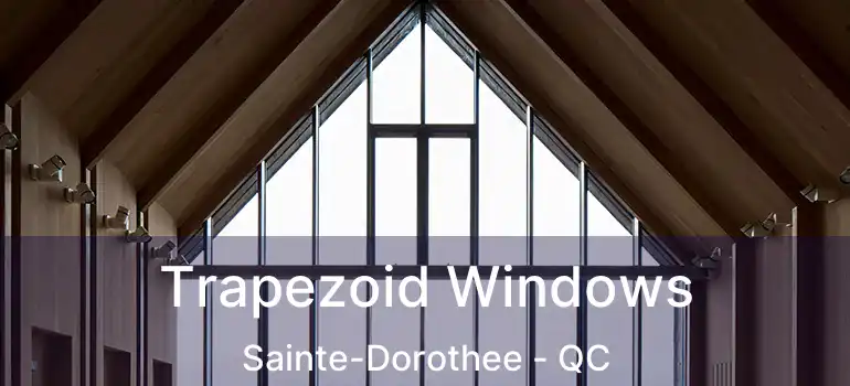  Trapezoid Windows Sainte-Dorothee - QC