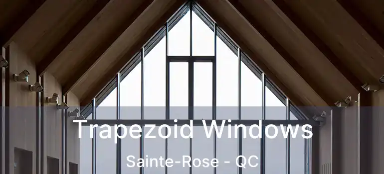  Trapezoid Windows Sainte-Rose - QC